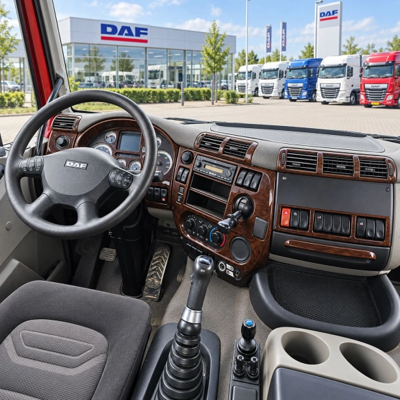 DAF CF 2011-in poi kit rivestimento cruscotto e interni 3D 18 pezzi