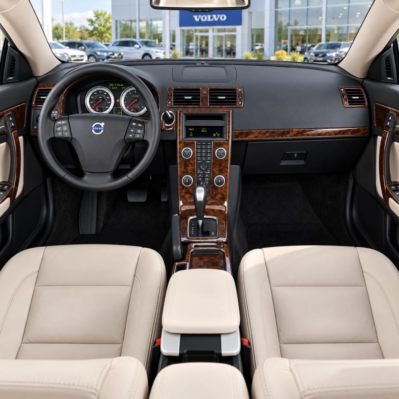 Volvo C70 2008 kit rivestimento cruscotto e interni 3D 28 pezzi