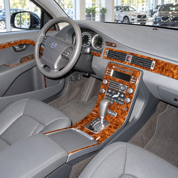 Volvo S80 2007 kit rivestimento cruscotto e interni 3D 26 pezzi