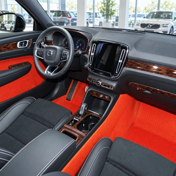 Volvo XC40 2018 kit rivestimento cruscotto e interni 3D 20 pezzi
