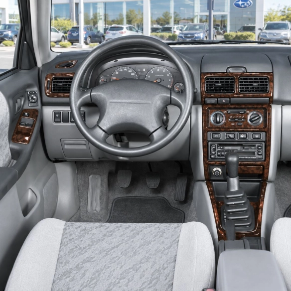 Subaru Forester 1997-2007 kit rivestimento cruscotto e interni 3D 13 pezzi