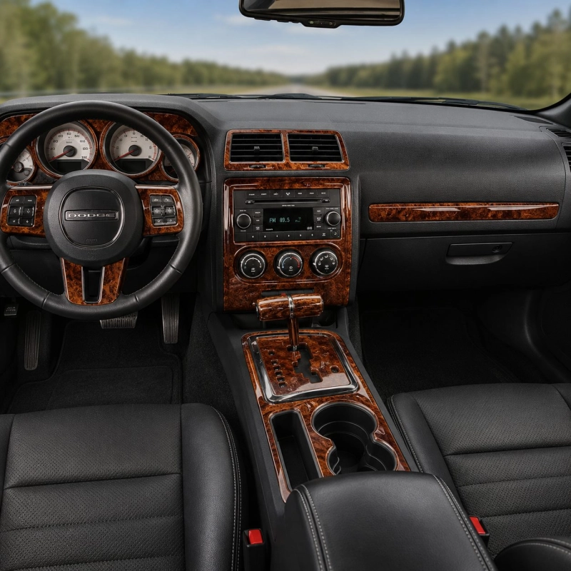 Dodge Challenger 2008+ set completo kit cruscotto 3D
