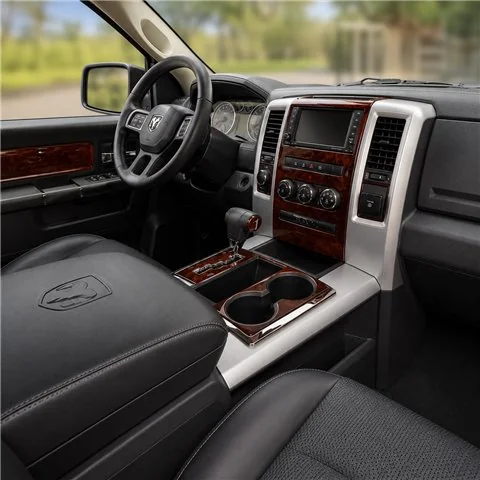 Dodge Ram 2009+ con portabicchiere, sedili separati kit cruscotto 3D