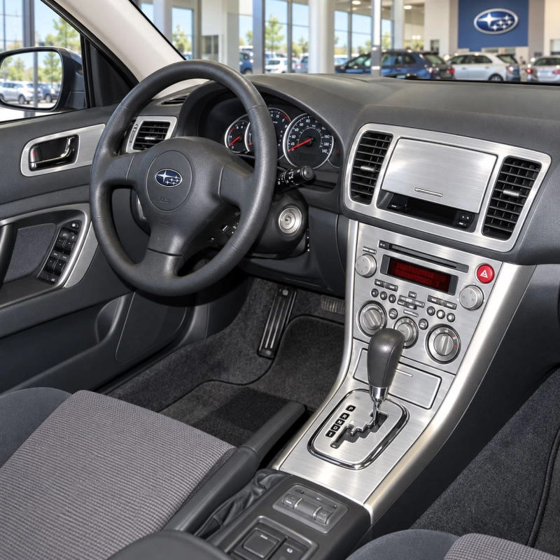 Subaru Legacy 2007-2009 set completo; cambio automatico; Automatic AC kit rivestimento cruscotto e interni 3D