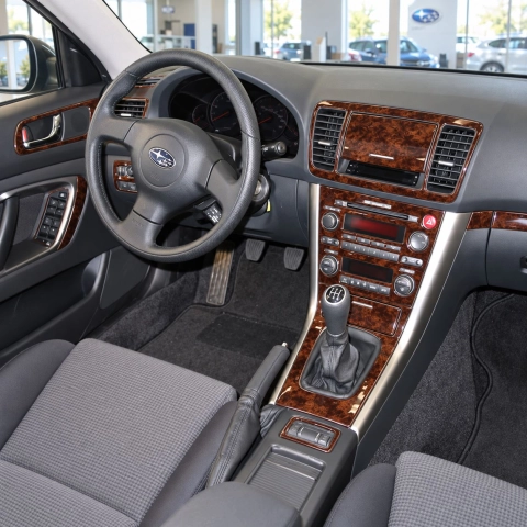 Subaru Legacy 2005-2006 Auto comandi climatizzatore; cambio manuale kit rivestimento cruscotto e interni 3D
