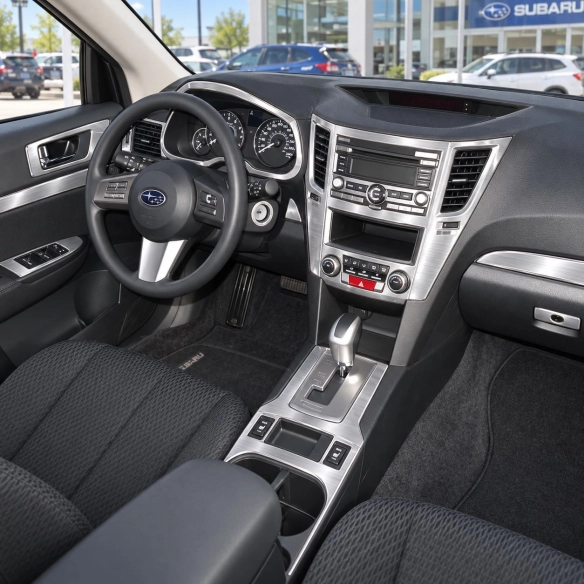 Subaru Legacy 2010-2014 kit rivestimento cruscotto e interni 3D 27 pezzi