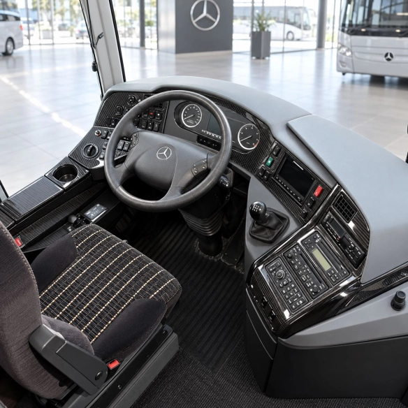 Mercedes-Benz Travego 2011-in poi kit rivestimento cruscotto e interni 3D 47 pezzi