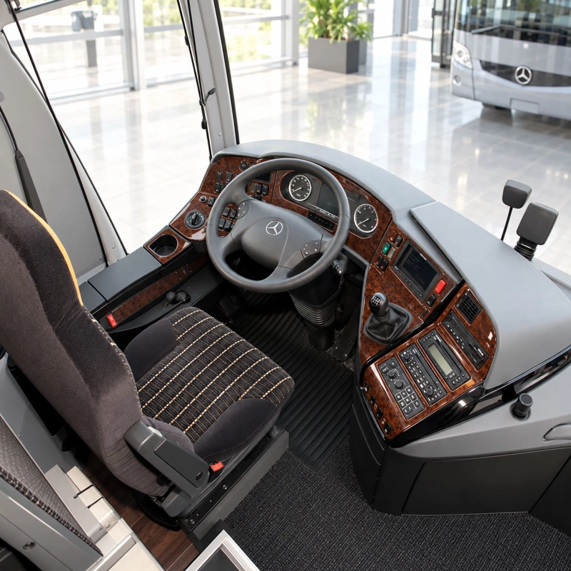 Mercedes-Benz Travego 2011-in poi kit rivestimento cruscotto e interni 3D 47 pezzi