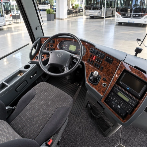 Setra 4-Series 2002-in poi kit rivestimento cruscotto e interni 3D 25 pezzi 2