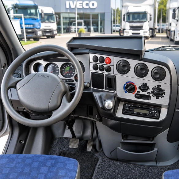 Iveco Daily City 1999-2007 kit rivestimento cruscotto e interni 3D 8 pezzi