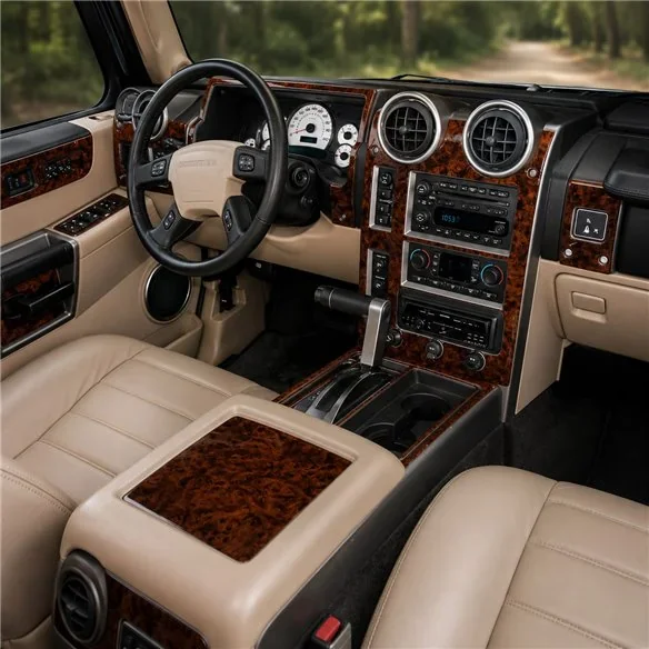 Hummer H2 2003-2007 set completo, Without Sunroof kit cruscotto 3D