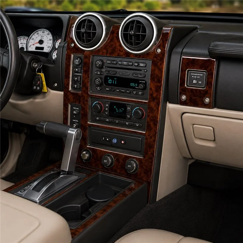 Hummer H2 2003-2007 set base kit cruscotto 3D