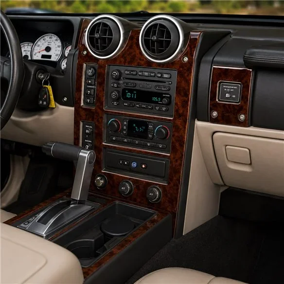 Hummer H2 2003-2007 set base kit cruscotto 3D