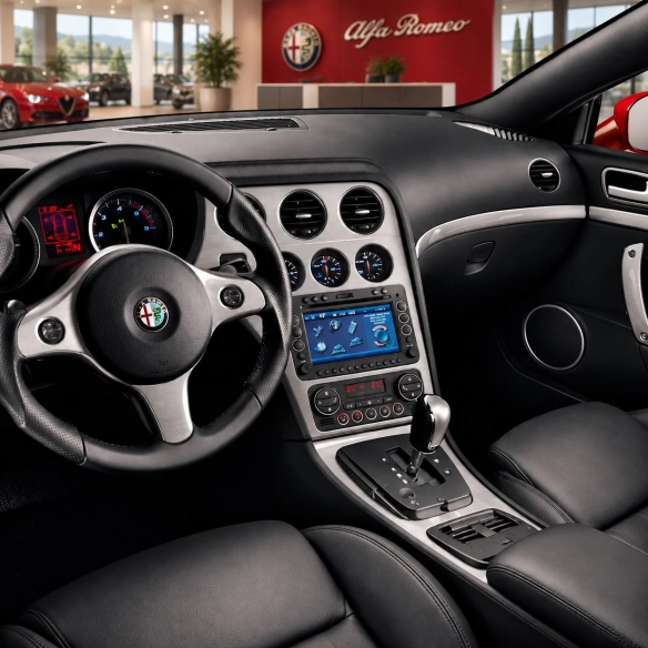 Alfa Romeo 159 2005-2011 kit rivestimento cruscotto e interni 3D 27 pezzi
