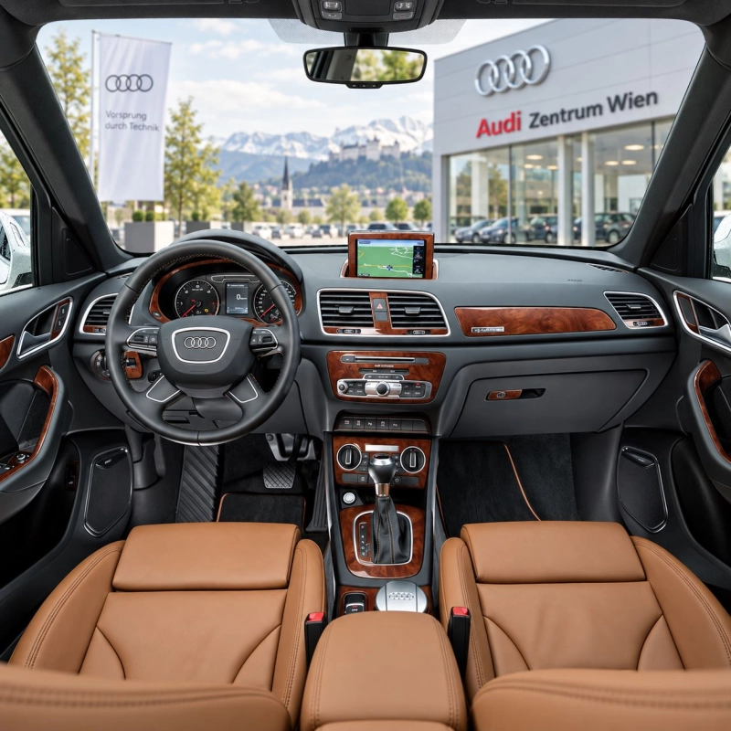 Audi Q3 8U 2011-2018 kit rivestimento cruscotto e interni 3D 22 pezzi