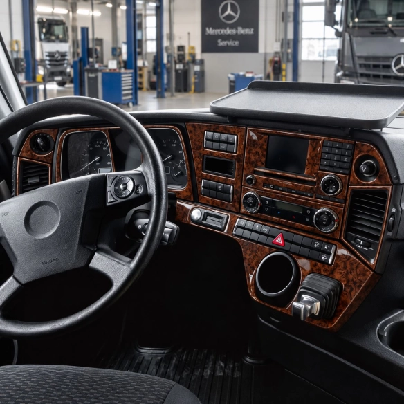 Mercedes-Benz Actros Antos 2016-in poi kit rivestimento cruscotto e interni 3D 24 pezzi
