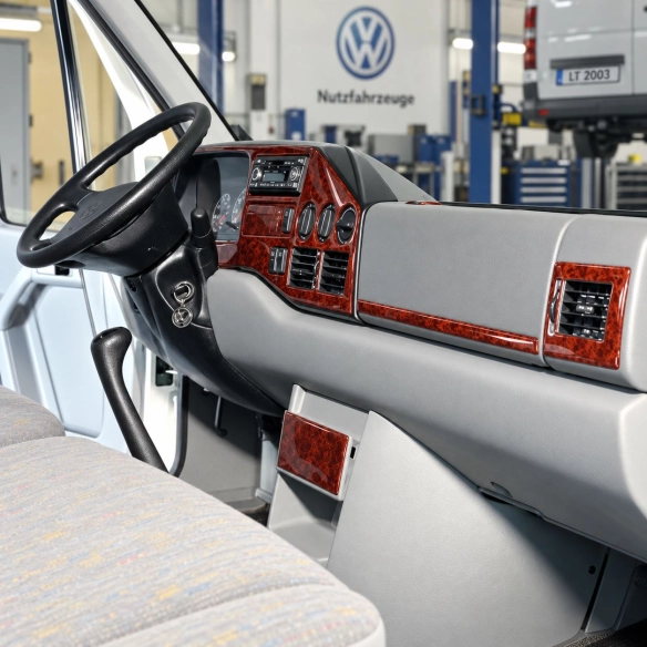 Volkswagen LT 1995-2006 kit rivestimento cruscotto e interni 3D 17 pezzi