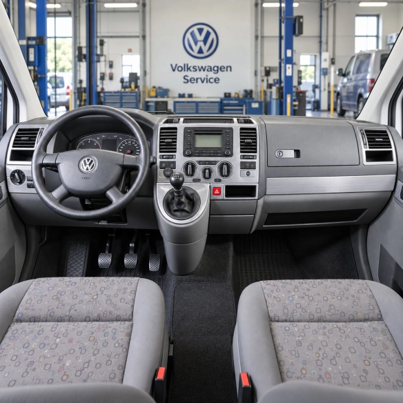 Volkswagen Transporter T5 2003-2009 kit rivestimento cruscotto e interni 3D 29 pezzi