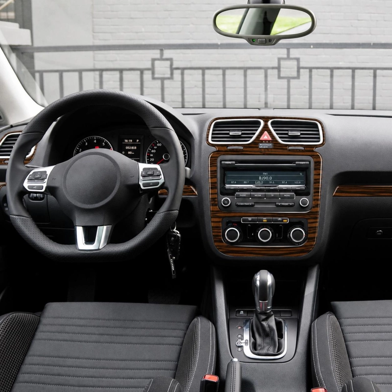 Volkswagen Scirocco 2013-in poi kit rivestimento cruscotto e interni 3D 16 pezzi