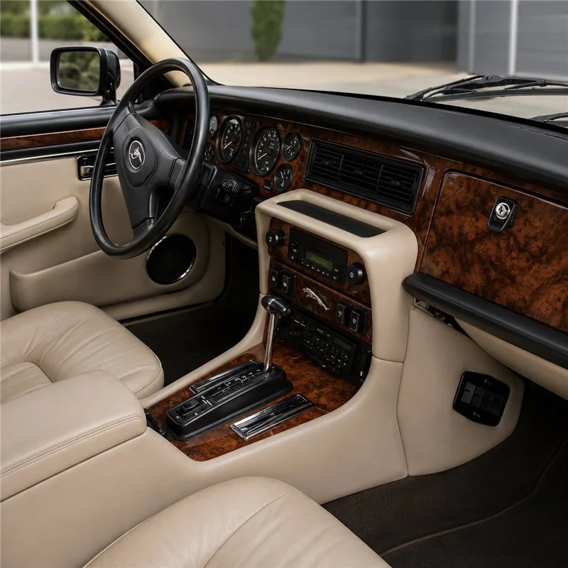 Jaguar XJ6 1983-1987 set completo, cambio automatico, pannelli porta 23', pannelli posteriori 31' kit cruscotto 3D