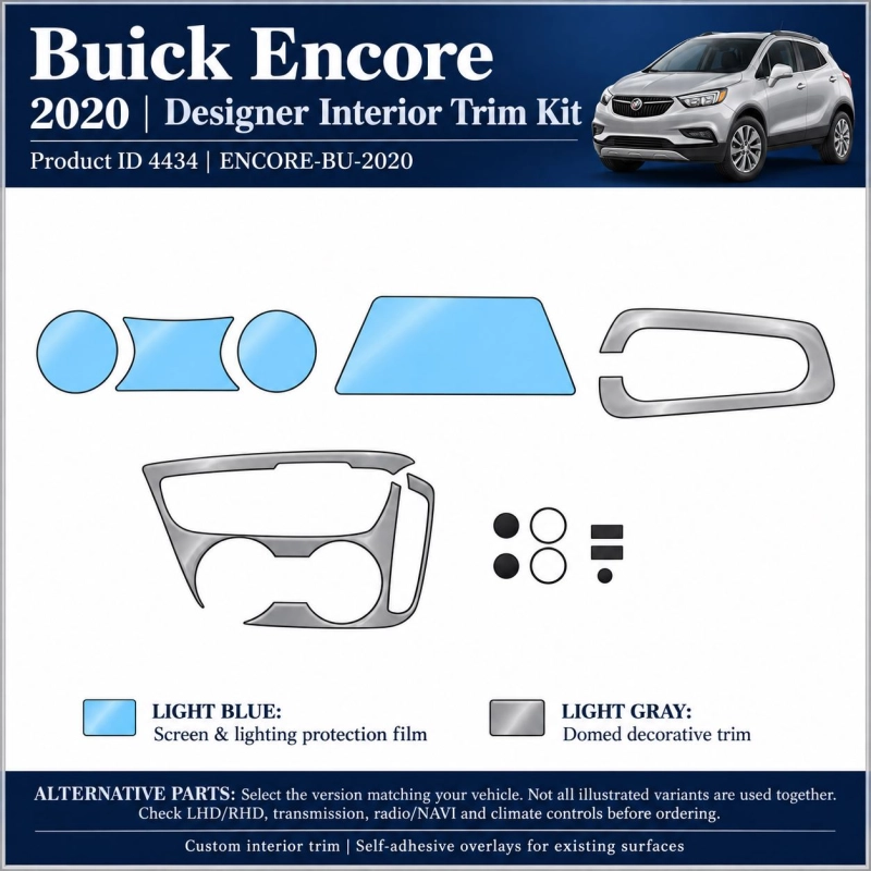 Buick Encore 2020 – Designer Trim – Kit completo per interni