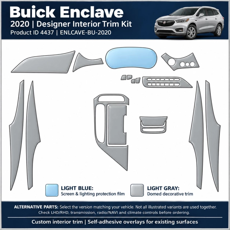 Buick Enlcave 2020 – Designer Trim – Kit completo per interni