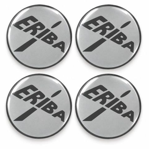 Adesivi resinati Eriba per coprimozzi – 56 mm – Set da 4