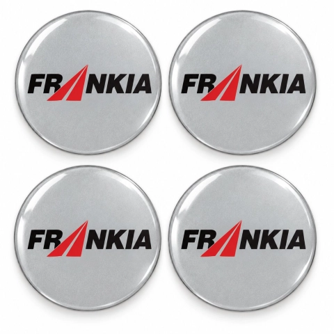 Adesivi resinati Frankia per coprimozzi – 56 mm – Set da 4