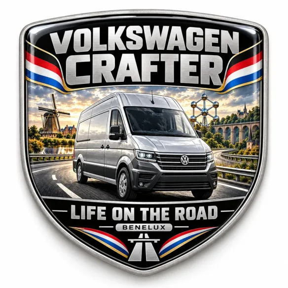 Stemma 3D posteriore e parafanghi per Volkswagen Crafter – Benelux – 90 mm