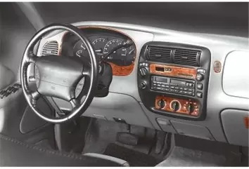 Ford Explorer 11.93 - 05.95 Kit Rivestimento Cruscotto all'interno del veicolo Cruscotti personalizzati 16-Decori
