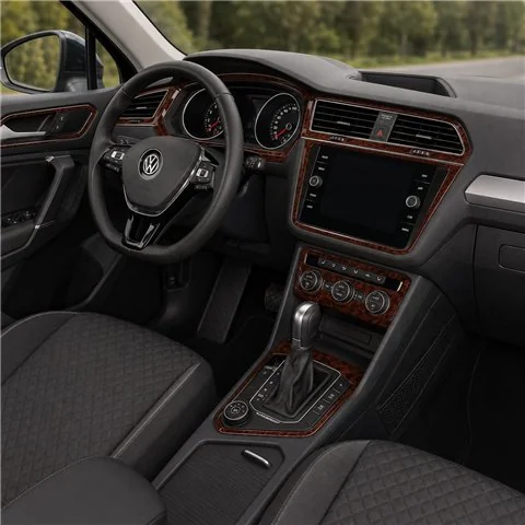 Volkswagen Tiguan 2018-2024 kit cruscotto 3D, 27 pezzi