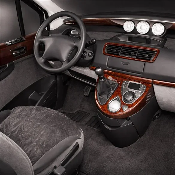 Citroen C8 2002+ kit cruscotto 3D, 4 pezzi