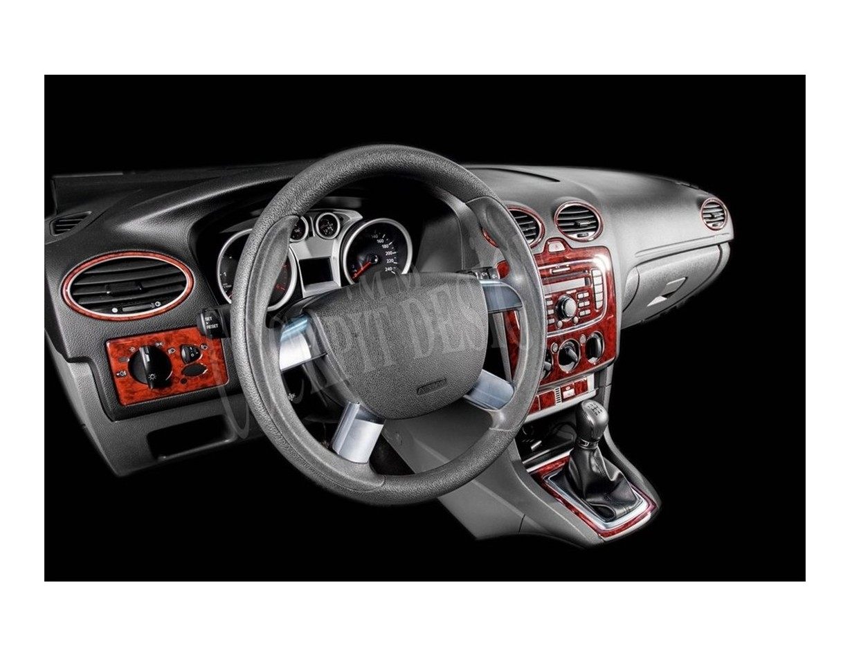 Ford Focus 10.2010 Kit Rivestimento Cruscotto all'interno del veicolo Cruscotti personalizzati 19-Decori