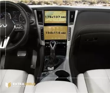 Hyundai Tucson 2021 - Present Digital Speedometer Vetro Protettivo HD trasparente di navigazione Protezione
