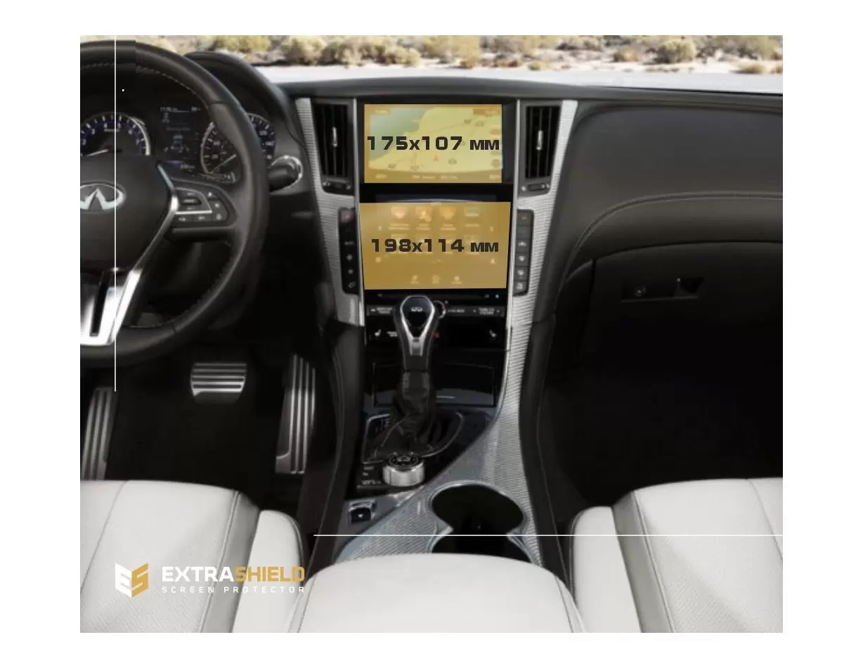 Hyundai Tucson 2021 - Present Digital Speedometer Vetro Protettivo HD trasparente di navigazione Protezione
