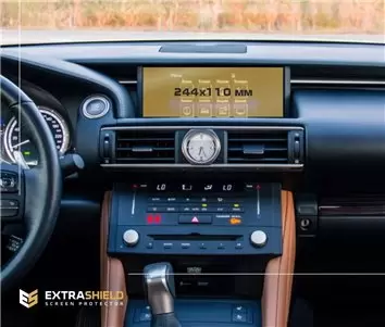 Lexus RC 2014 - Present Multimedia 7 Vetro Protettivo HD trasparente di navigazione Protezione