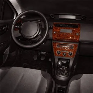Citroen C4 2004-2010 kit cruscotto 3D, 18 pezzi