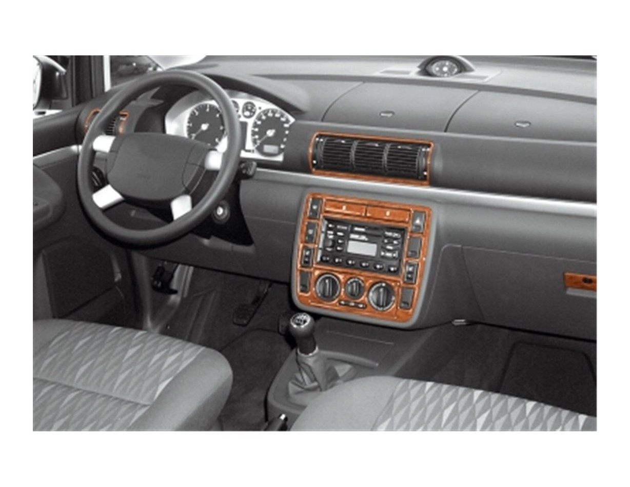 Ford Galaxi 04.2000 Kit Rivestimento Cruscotto all'interno del veicolo Cruscotti personalizzati 10-Decori