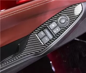 Mazda MX-5 Miata ND Mk4 2015-2020 Mascherine sagomate per rivestimento cruscotti 25-Decori