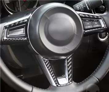Mazda MX-5 Miata ND Mk4 2015-2020 Mascherine sagomate per rivestimento cruscotti 25-Decori