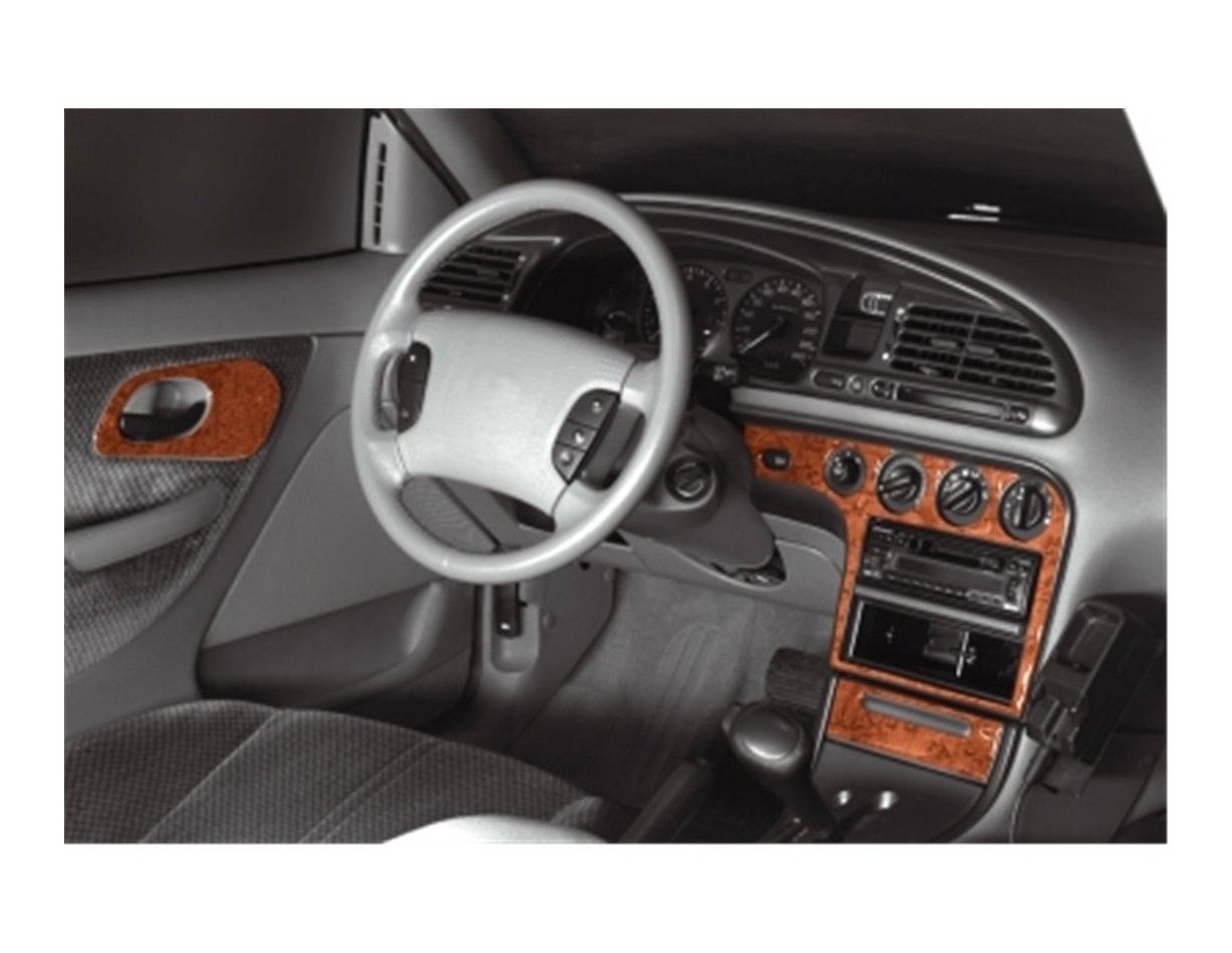 Ford Mondeo 03.93 - 09.96 Kit Rivestimento Cruscotto all'interno del veicolo Cruscotti personalizzati 11-Decori