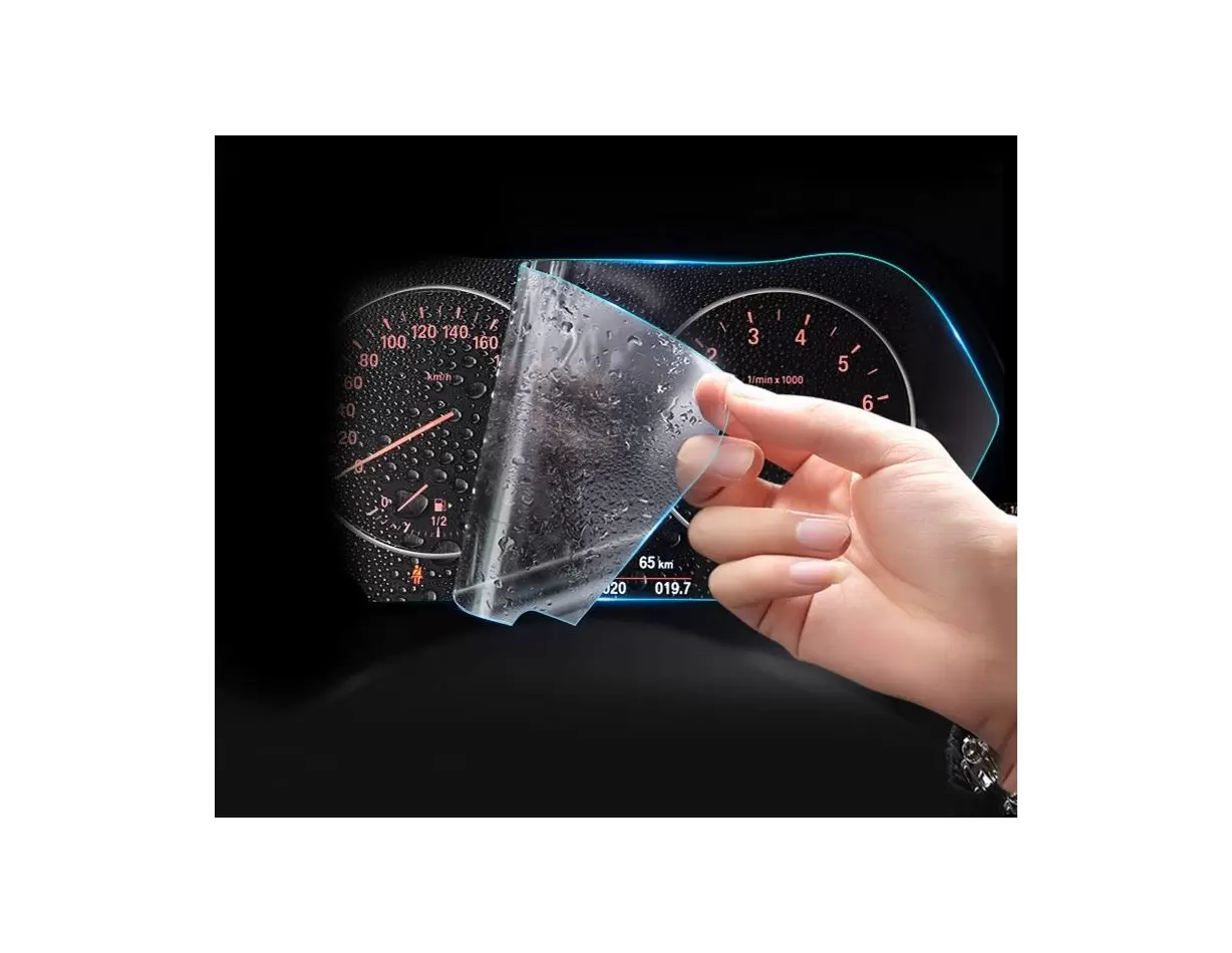 Tesla Model S 2021 - Present Digital Speedometer Vetro Protettivo HD trasparente di navigazione Protezione