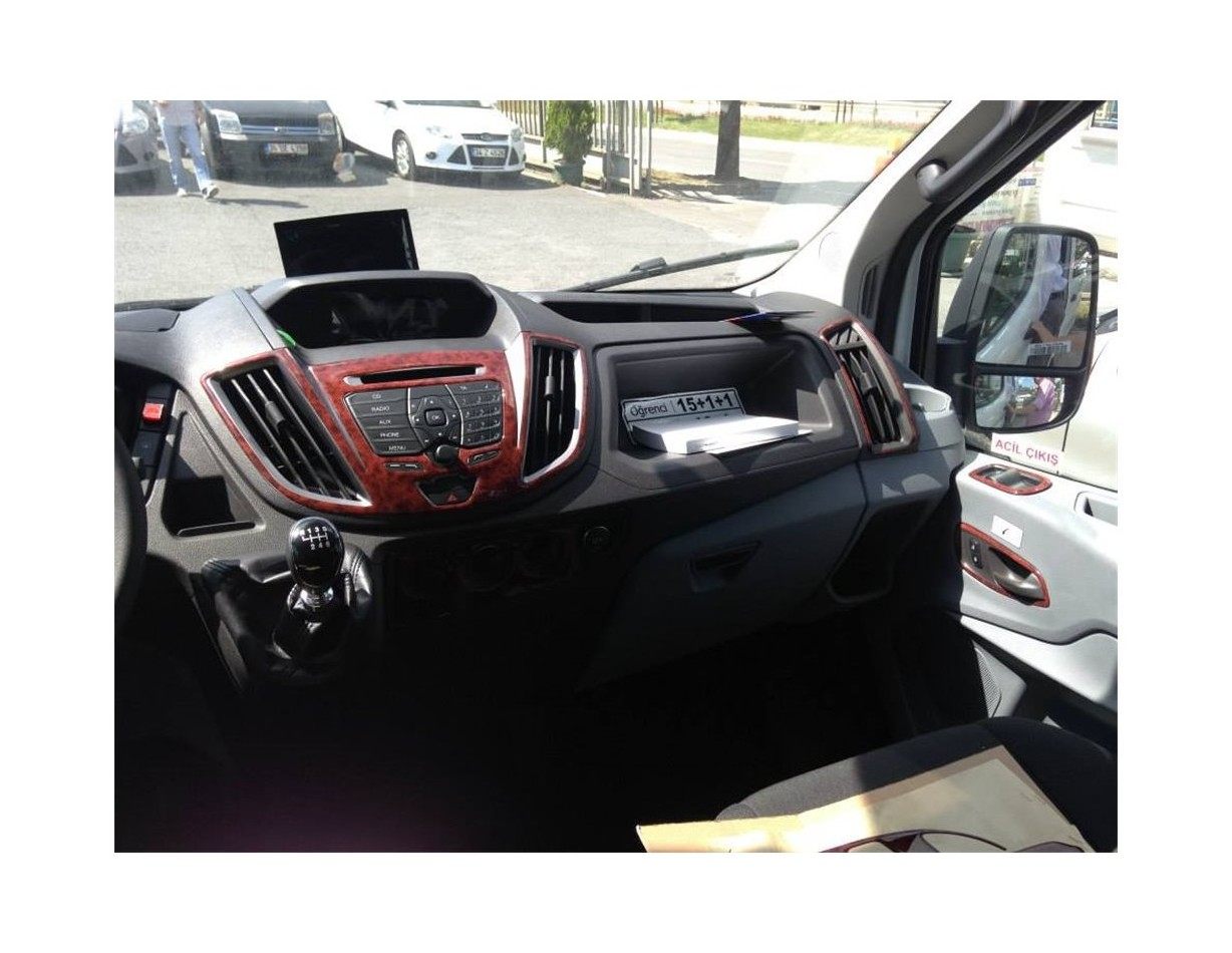 Ford Transit Custom Torneo 01.2014 Kit Rivestimento Cruscotto all'interno del veicolo Cruscotti personalizzati 23-Decori Ford Transit Custom Torneo 01.2014 Kit Rivestimento Cruscotto all'interno del veicolo Cruscotti personalizzati 23-Decori