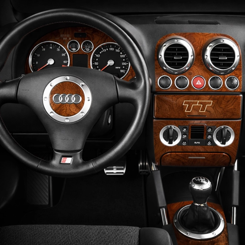 Audi TT 2001-2006 tetto pieghevole cabrio kit cruscotto 3D, 14 pezzi