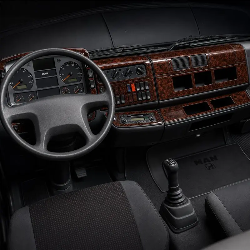 MAN TGA-XXL 2000-2005 kit cruscotto 3D, 77 pezzi