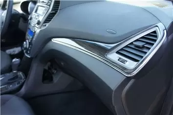 Hyundai Santa Fe 2013-UP Full Set, Without NAVI, Climate-Control With Display, Without 3 row seats Cruscotto BD Rivestimenti int Hyundai Santa Fe 2013-UP Full Set, Without NAVI, Climate-Control With Display, Without 3 row seats Cruscotto BD Rivestimenti int