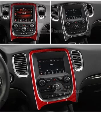 Dodge Durango WD 2011-2022 Mascherine sagomate per rivestimento cruscotti 22 Decori Dodge Durango WD 2011-2022 Mascherine sagomate per rivestimento cruscotti 22 Decori