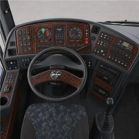 MAN Fortuna 2003+ kit cruscotto 3D, 35 pezzi