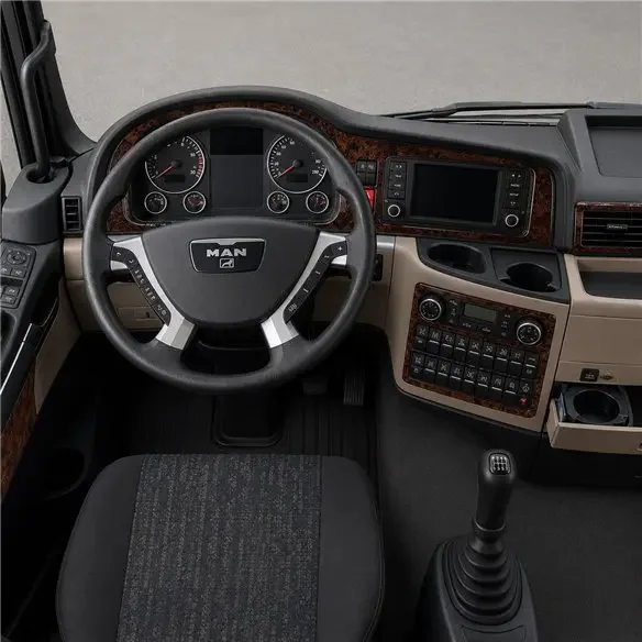 MAN TGX TGS2012-2020 kit cruscotto 3D, 16 pezzi