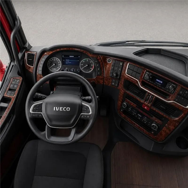 IVECO S-WAY 2019 kit cruscotto 3D, 17 pezzi